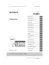Sony KD-75XF9005 Gebruikershandleiding