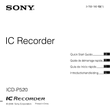 Sony ICD-P520 de handleiding