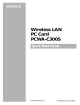 Sony PCWA-C300S Snelstartgids
