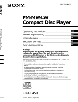 Sony CDX-L450 de handleiding