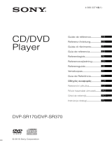Sony DVP-SR370 B Lecteur DVD Handleiding
