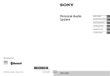 Sony CMT-X3CD de handleiding