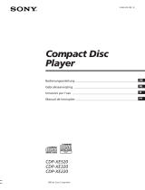 Sony CDP-XE320 de handleiding