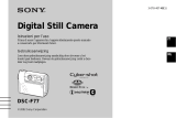 Sony DSC-F77 Handleiding