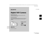 Sony DSC-P2 Handleiding