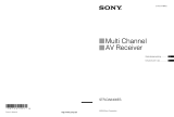 Sony STR-DA6400ES Handleiding