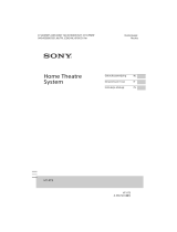 Sony HT-XT3 de handleiding