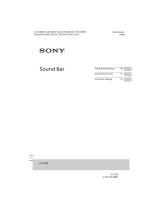 Sony HT-NT3 Soundbar de handleiding