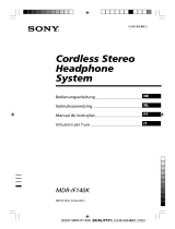 Sony MDR-IF140K de handleiding
