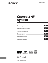 Sony DAV-C770 de handleiding