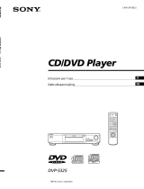 Sony DVP-S325 Handleiding