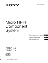 Sony CMT-EH26 de handleiding