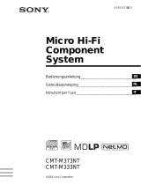 Sony cmt m 373 nt de handleiding