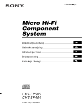 Sony CMT-EP404 de handleiding