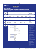 Sony STR-DN1000 Quick Start Guide and Installation