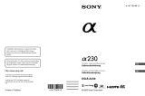 Sony DSLR-A230L de handleiding