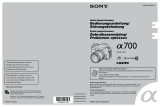 Sony DSLR-A700P de handleiding