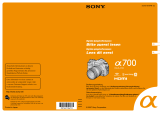 Sony DSLR-A700K de handleiding