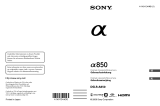 Sony DSLR-A850 de handleiding