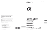 Sony DSLR-A550Y de handleiding