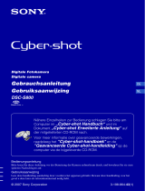 Sony Cybershot DSC-S800 de handleiding