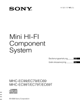 Sony MHC-EC69 de handleiding