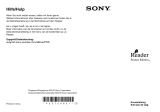 Sony PRS-350 Snelstartgids