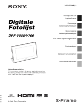 Sony DPF-V700 de handleiding