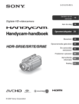 Sony HDR-SR8 de handleiding