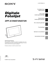 Sony DPF-E72N Handleiding