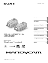 Sony DCR-SR15E Handleiding