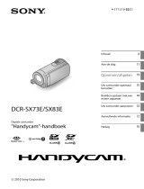 Sony DCR-SX73E Handleiding