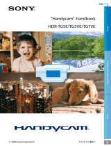 Sony HDR-TG5VE Handleiding