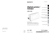 Sony DPP-F700 Handleiding