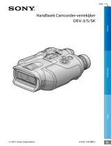 Sony DEV-5 Handleiding