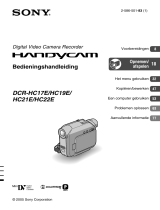 Sony DCR-HC21E de handleiding