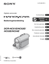 Sony DCR-HC51E de handleiding