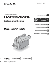Sony DCR-HC28E de handleiding