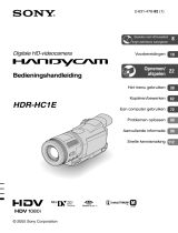Sony HDR-HC1 de handleiding