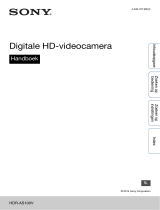 Sony HDR-AS100V Handleiding