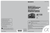 Sony DSLR-A100K de handleiding