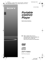 Sony DVP-FX850 de handleiding