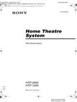 Sony HTP-2000 de handleiding