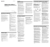 Sony ICD-P28 Handleiding