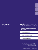 Sony NWZ-S544 de handleiding