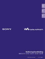 Sony nwz s618fs de handleiding
