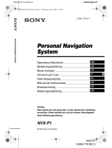 Sony NVX-P1 Handleiding