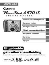 Canon Powershot A570 IS de handleiding