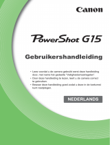 Canon PowerShot G15 Handleiding