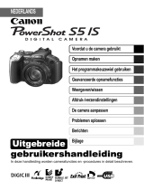 Canon PowerShot S5 IS Gebruikershandleiding